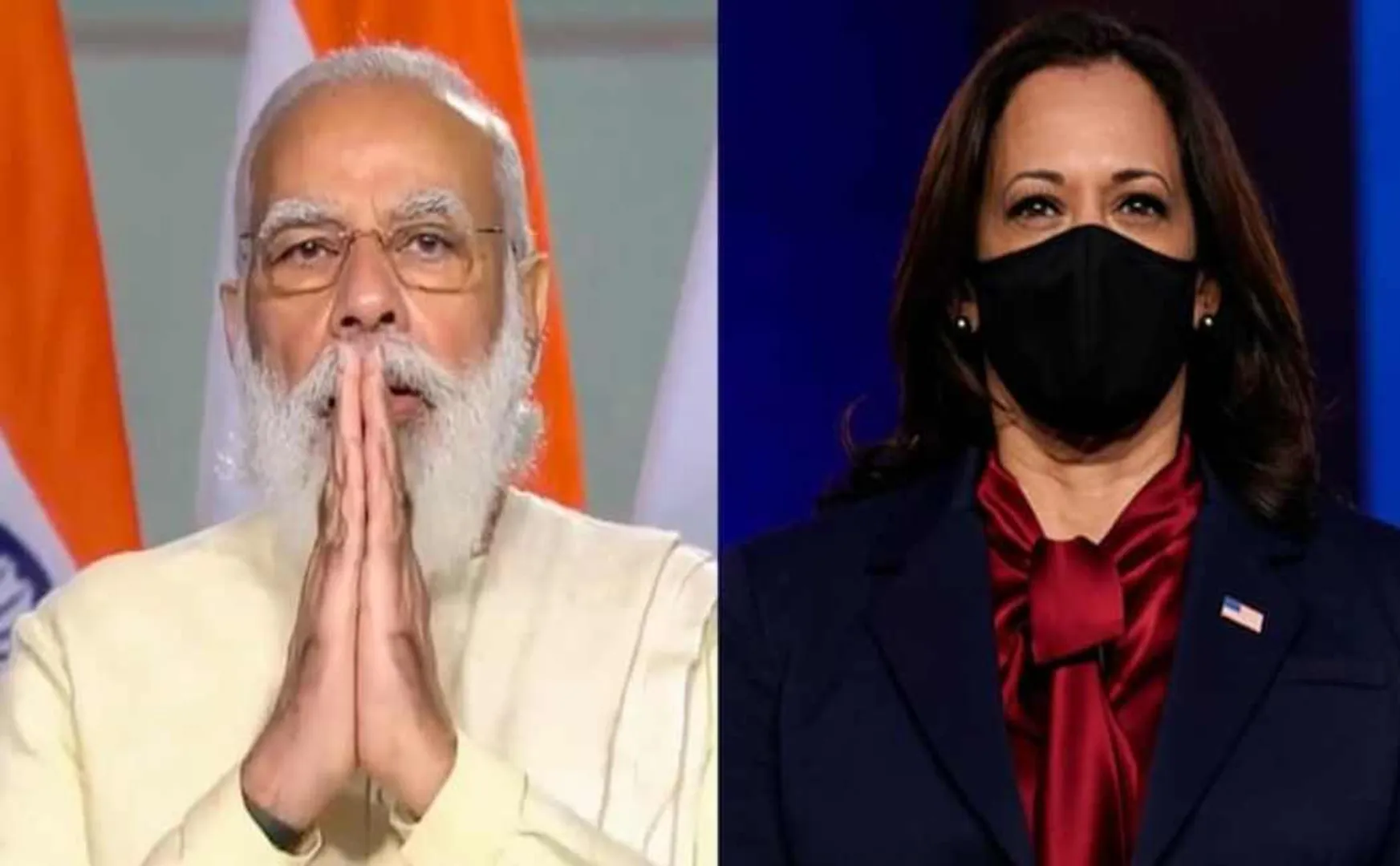 kamala harris-pm modi